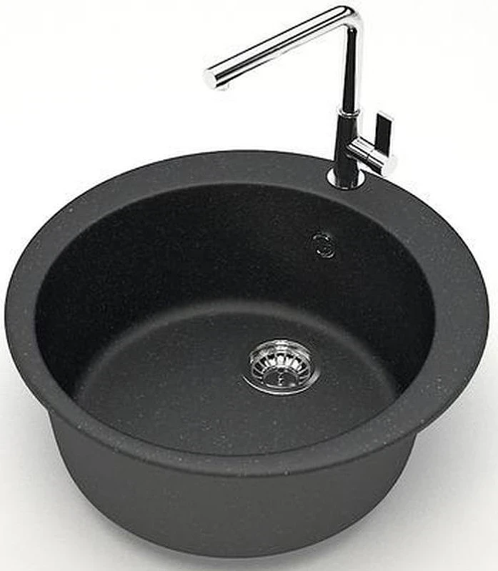 Кухонная мойка Azario Vital 50.7 CS00078345 цвет Черный