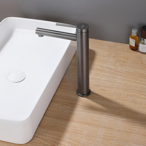 Смеситель для раковины Abber Emotion AF8811NG Никель латунь