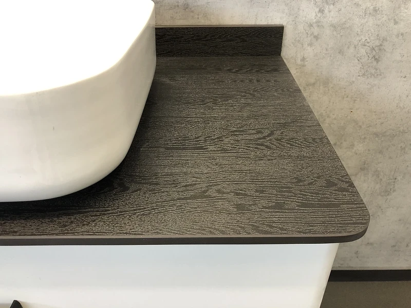 Тумба с раковиной Comforty Амстердам 95 00-00005494 подвесная Белый глянец МДФ / ЛДСП