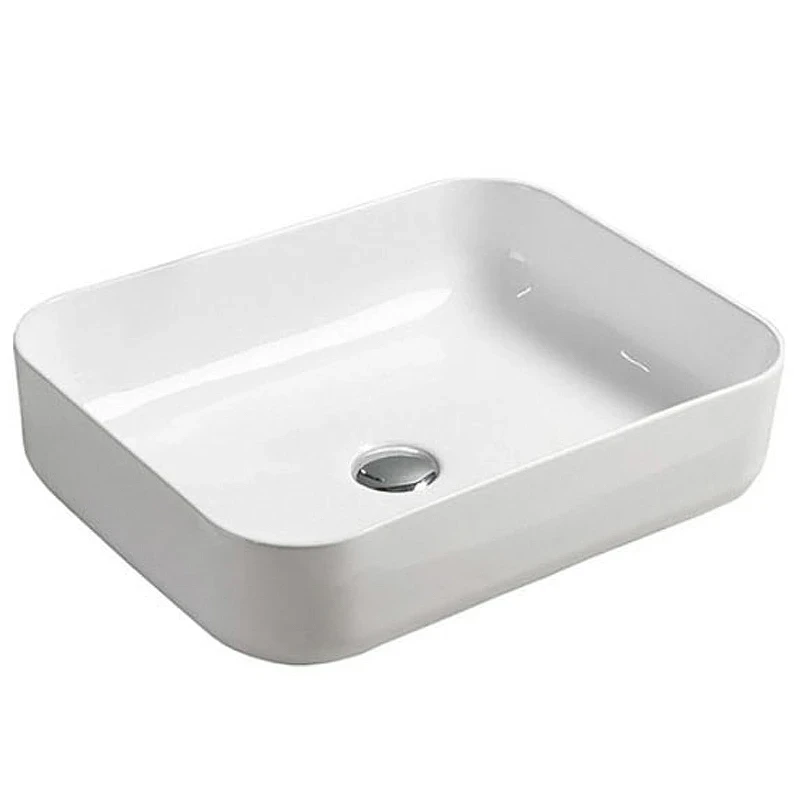 Тумба с раковиной Comforty Амстердам 95 00-00005494 подвесная Белый глянец МДФ / ЛДСП
