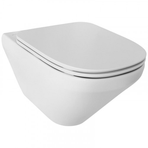 Комплект унитаза с инсталляцией Jacob Delafon Modern Life E21775RU-00 с сиденьем Микролифт и Белой глянцевой клавишей смыва