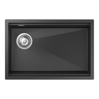 Кухонная мойка Rivelato Lino 65 LN-654-L nero цвет Черный