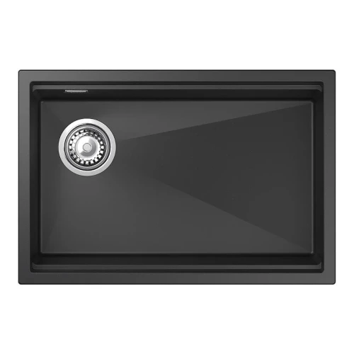 Кухонная мойка Rivelato Lino 65 LN-654-L nero цвет Черный