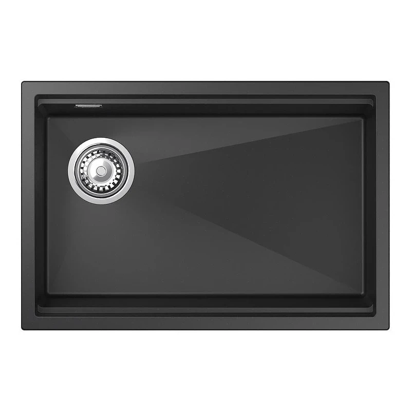 Кухонная мойка Rivelato Lino 65 LN-654-L nero цвет Черный