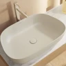 Раковина-чаша Vitra Outline Recycled 63 7993B066-0016 Матовый тауп фарфор накладная
