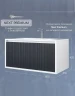 Тумба с раковиной Uperwood Next Premium 80 3930205166 подвесная цвет Белый матовый Графит матовый