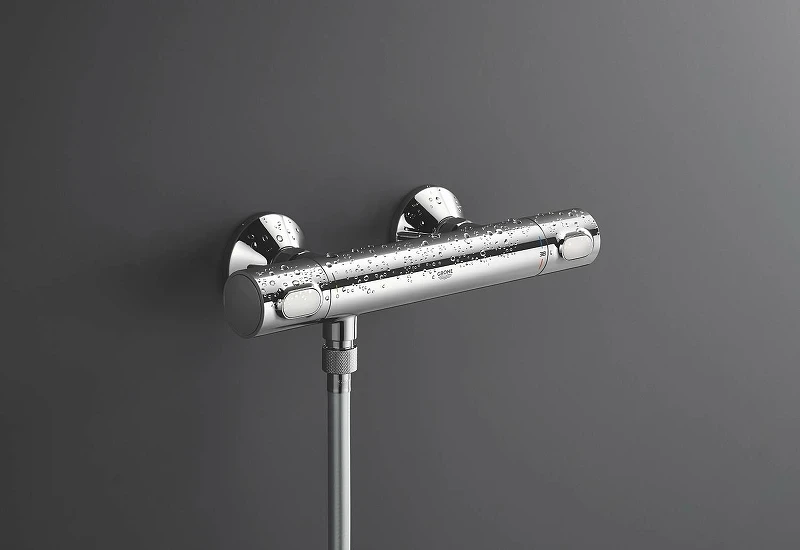 Смеситель для душа Grohe Grohtherm 500 34793000 с термостатом Хром латунь на стену