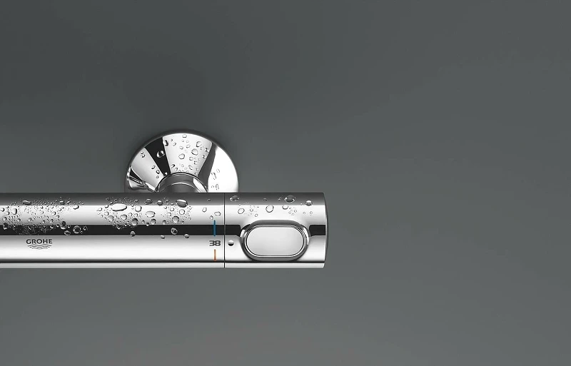 Смеситель для душа Grohe Grohtherm 500 34793000 с термостатом Хром латунь на стену