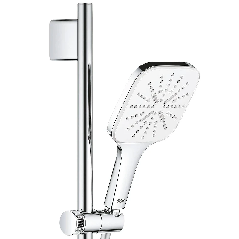 Душевой гарнитур Grohe Rainshower SmartActive 26587LS0 Белая луна латунь на стену