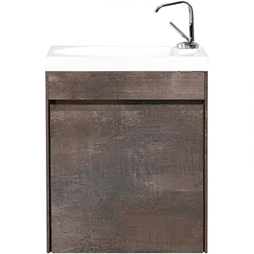 Тумба под раковину BelBagno Pietra Mini 46 PIETRA MINI-460-1A-SO-PT-L подвесная Stone МДФ / ЛДСП