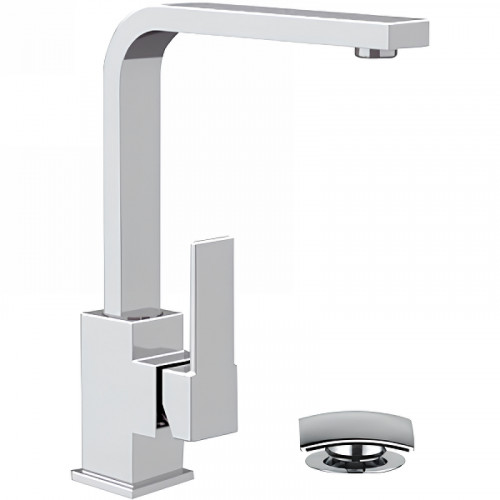 Смеситель для раковины Remer Qubica Q10G Хром латунь