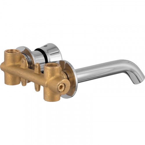 Смеситель для раковины Remer Element ET15P Хром латунь встраиваемый