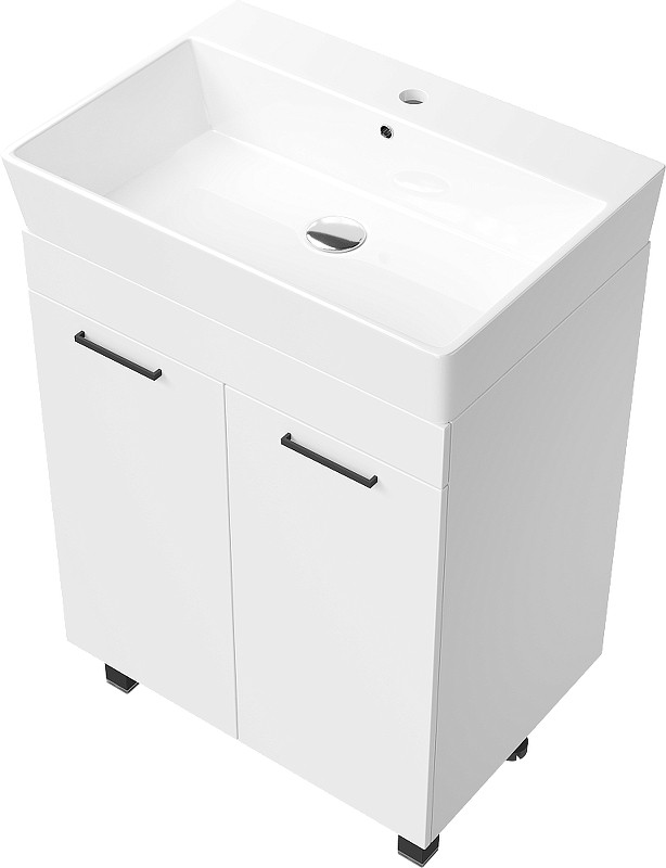 Тумба под раковину DIWO Брянск 60 BR2709T цвет Белый