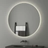 Зеркало Evoform Ledshine d100 BY 2547 с подсветкой 27 W - без выключателя - нейтральный белый свет стекло