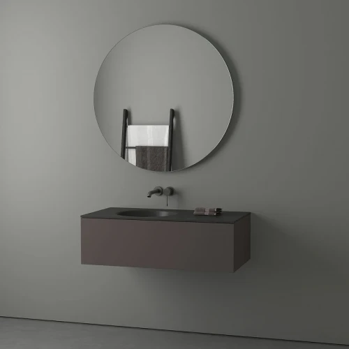 Зеркало Evoform Ledshine d100 BY 2547 с подсветкой 27 W - без выключателя - нейтральный белый свет стекло