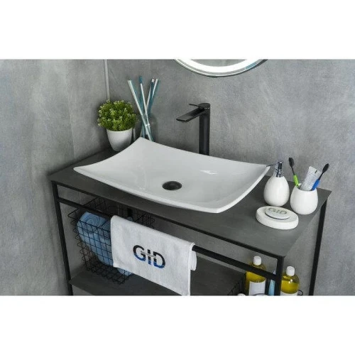 Раковина-чаша Gid Creativo N9177 60 51170 цвет Белый