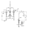 Смеситель для раковины Kludi Nova Fonte Puristic 20143N515 цвет Никель брашированный