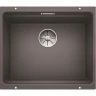 Кухонная мойка Blanco Etagon 500-U Silgranit 522228 Темная скала искусственный камень (литьевой мрамор) встраиваемый