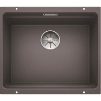 Кухонная мойка Blanco Etagon 500-U Silgranit 522228 Темная скала искусственный камень (литьевой мрамор) встраиваемый