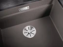 Кухонная мойка Blanco Etagon 500-U Silgranit 522228 Темная скала искусственный камень (литьевой мрамор) встраиваемый