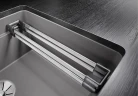 Кухонная мойка Blanco Etagon 500-U Silgranit 522228 Темная скала искусственный камень (литьевой мрамор) встраиваемый
