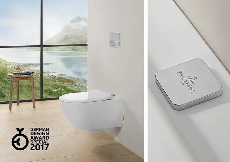 Унитаз Villeroy&Boch Subway 2.0 5614A1R1 подвесной без сиденья