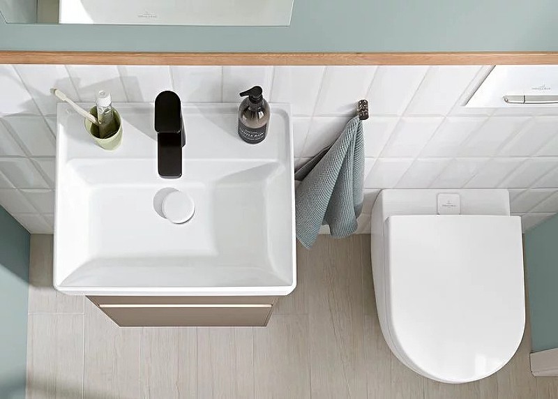 Унитаз Villeroy&Boch Subway 2.0 5614A1R1 подвесной без сиденья
