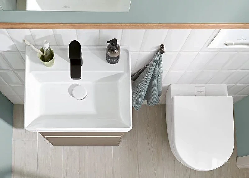 Унитаз Villeroy&Boch Subway 2.0 5614A1R1 подвесной без сиденья