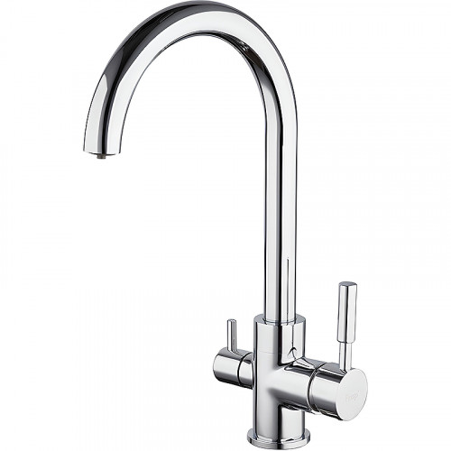 Смеситель для кухни Frap H52 F4352 Хром латунь на столешницу