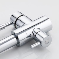 Смеситель для кухни Frap H52 F4352 Хром латунь на столешницу