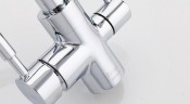 Смеситель для кухни Frap H52 F4352 Хром латунь на столешницу