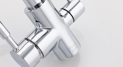 Смеситель для кухни Frap H52 F4352 Хром латунь на столешницу