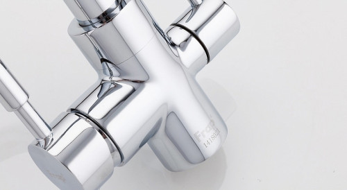 Смеситель для кухни Frap H52 F4352 Хром латунь на столешницу