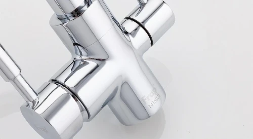 Смеситель для кухни Frap H52 F4352 Хром латунь на столешницу