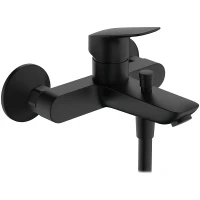 Смеситель для ванны Hansgrohe Logis 71400670 Черный матовый латунь на стену