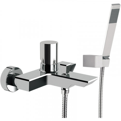 Смеситель для ванны Remer Edge EG502 Хром латунь на стену