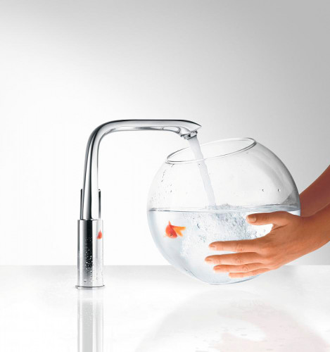 Смеситель для раковины Hansgrohe Metris 31087000 Хром латунь