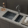 Кухонная мойка Iddis Edifice 65 EDI44G0i77K цвет Графит матовый
