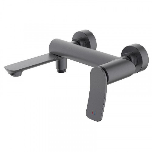 Смеситель для ванны Azario Escaro AZ-K3074GR цвет Серый графит