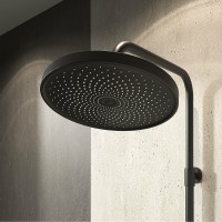 Душевая система Iddis SpaHome SPABLBTi06 Черная матовая латунь на стену