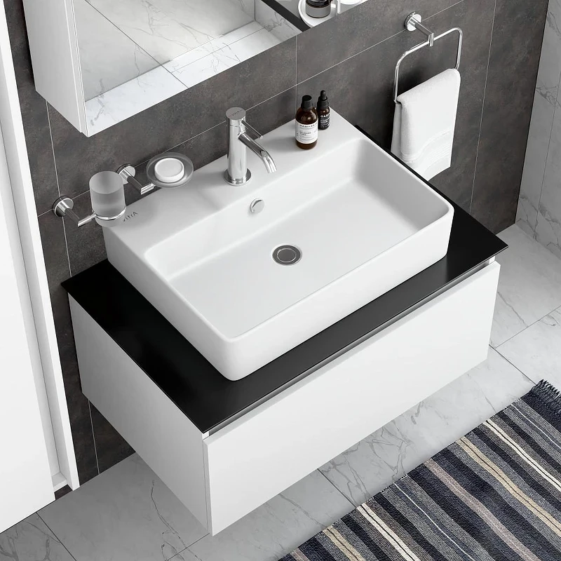 Смеситель для раковины Vitra Minimax Round A43530EXP цвет Хром