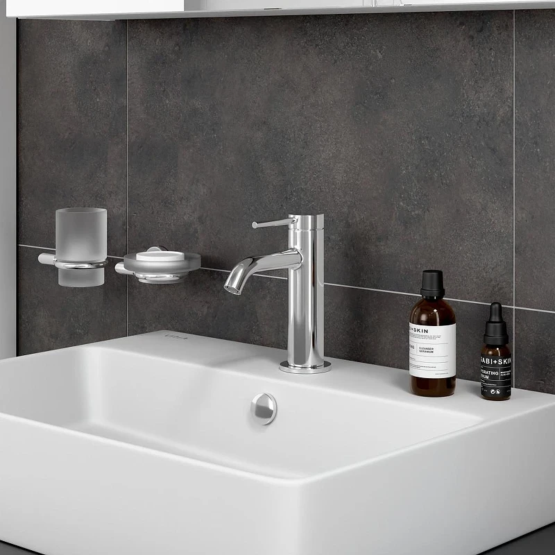 Смеситель для раковины Vitra Minimax Round A43530EXP цвет Хром