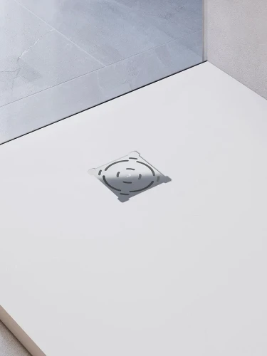 Душевой поддон из искусственного камня RGW Stone Tray (Стоун Трей) ST-W 100х80 16152810-001 цвет Белый