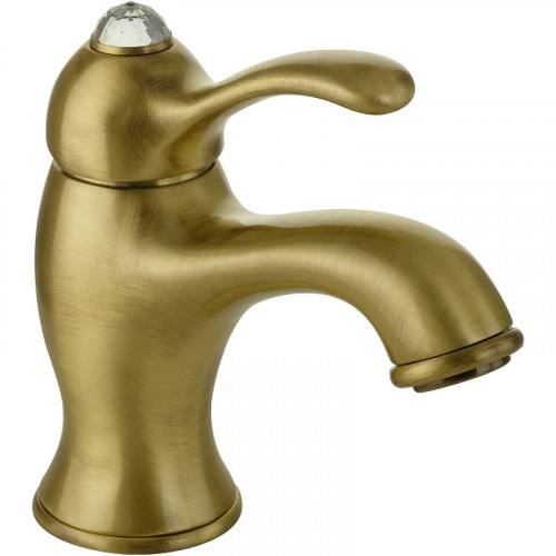 Смеситель для раковины Migliore Lem Swarovski 18877 Бронза латунь