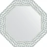 Зеркало Evoform Octagon 67х67 BY 3887 в багетной раме - Перламутровые дюны 89 мм стекло