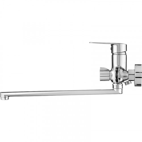 Смеситель для ванны Swedbe Mars 1750 универсальный Хром латунь на стену