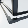 Душевой уголок Vincea Soft 2 90x90 VSS-3SO2900CLB профиль Черный стекло прозрачное