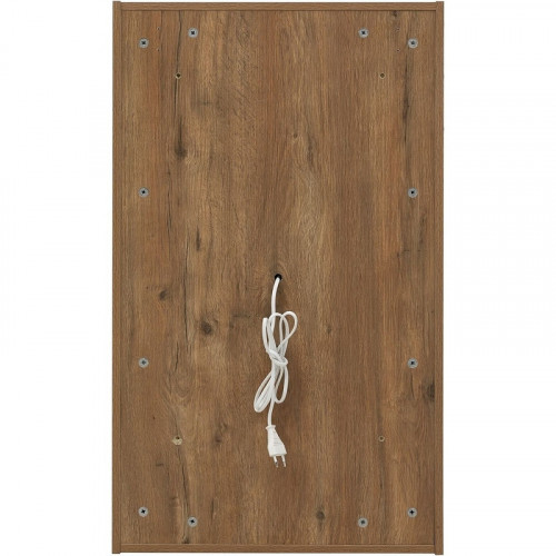 Зеркало Aquanet Милан 50 336397 с подсветкой Дуб рустикальный с сенсорным выключателем МДФ / ЛДСП, стекло