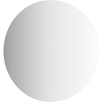 Зеркало Defesto Opti 90x90 DF 2846S с подсветкой 28W-4500К/Сенсорный выключатель/Нейтральный белый свет