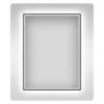 Зеркало Wellsee 7 Rays' Spectrum 70 172201320-172201330 с подсветкой цвет Черный матовый с сенсорным выключателем